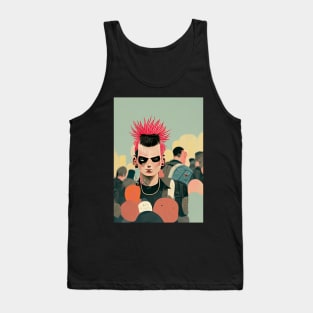 Punk Portrait Tank Top